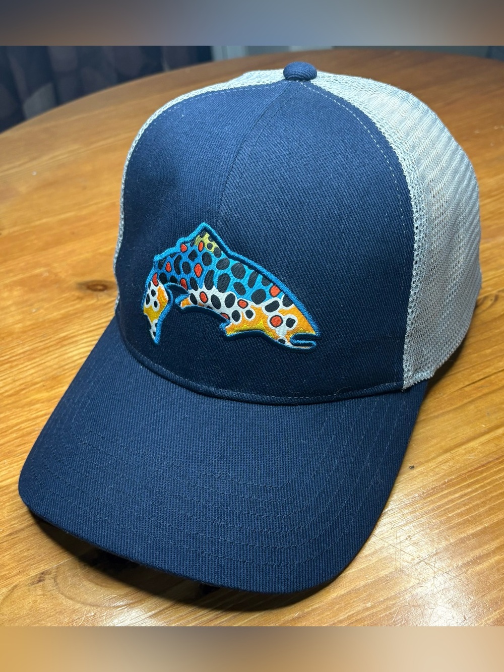 NWOT Simms Artist Series Mesh Trucker Fishing Snapback Hat OSFA